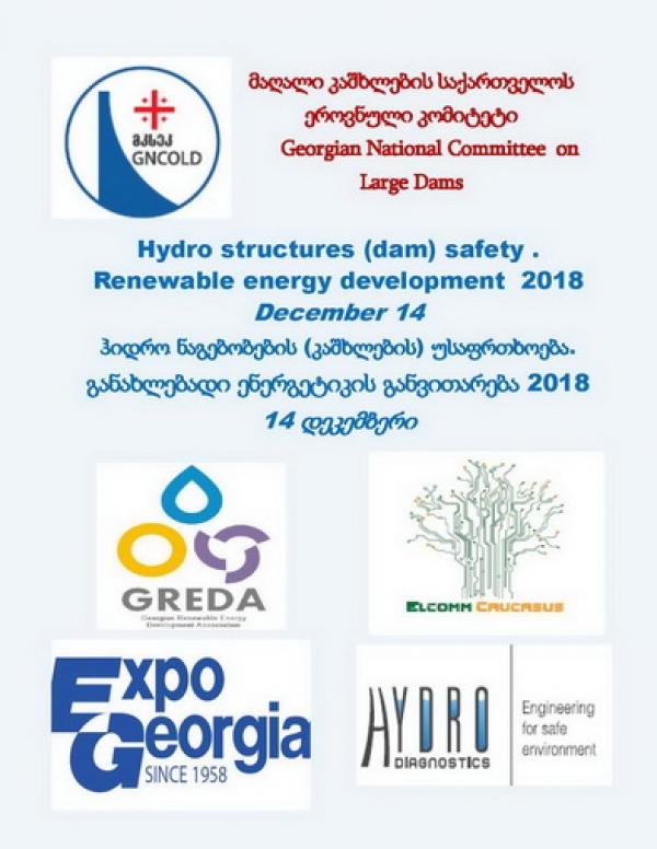 Hydro Structures (dam) safety.    Renewable Energy Development 2018.